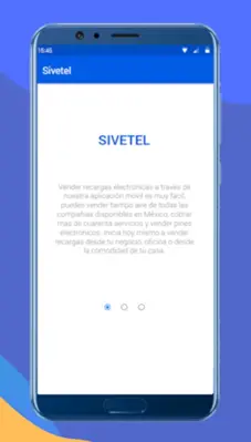 Sivetel - Recargas Electrónica android App screenshot 5