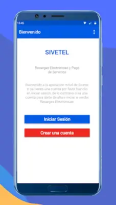 Sivetel - Recargas Electrónica android App screenshot 6